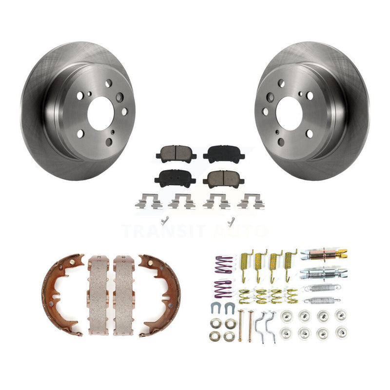 CMX K8C-104330 Disc Brake Kit for 1999-2003 Toyota Solara, Toyota Camry - Rear product image