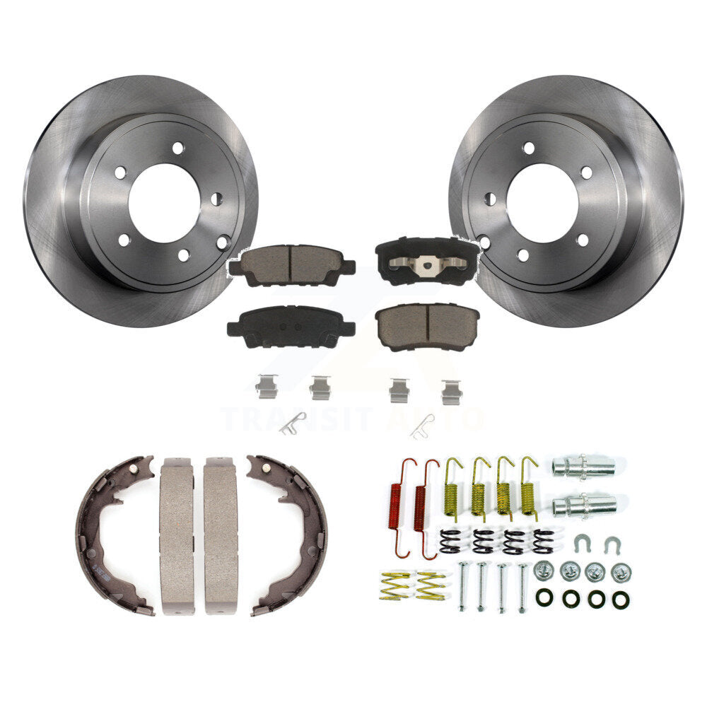 CMX K8C-104335 Disc Brake Kit for 2007-2017 Jeep Compass, Jeep Patriot, Chrysler 200 & more - Rear product image