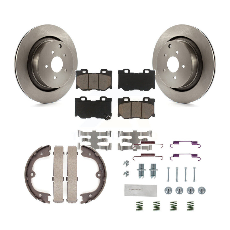 CMX K8C-104354 Disc Brake Kit for 2009-2016 INFINITI Q70, INFINITI Q70L, INFINITI Q50 & more - Rear product image
