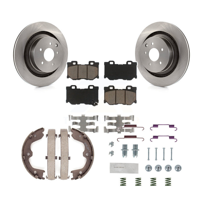 CMX K8C-104356 Disc Brake Kit for 2009-2016 INFINITI Q60, INFINITI G37, Nissan 370Z - Rear product image