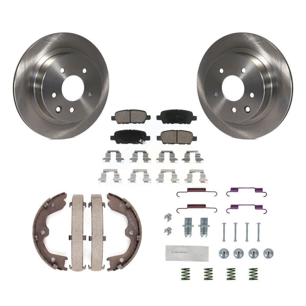 CMX K8C-104366 Disc Brake Kit for 2003-2005 INFINITI G35, Nissan 350Z - Rear product image