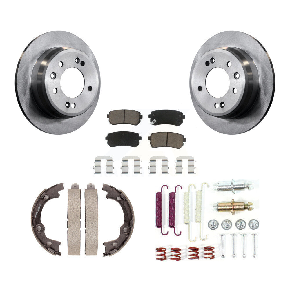 CMX K8C-104370 Disc Brake Kit for 2009-2011 Hyundai Elantra - Rear product image