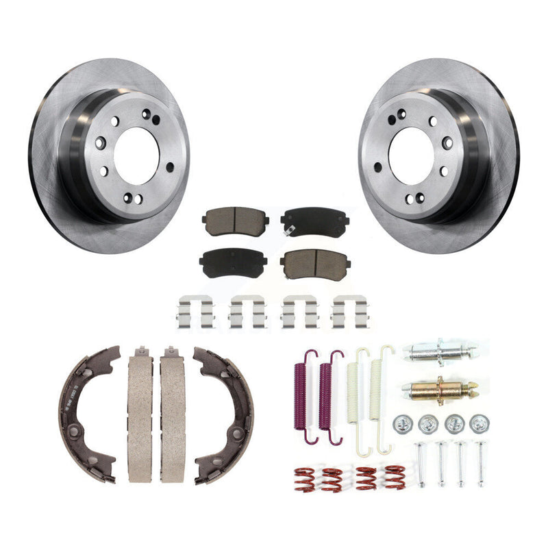 CMX K8C-104370 Disc Brake Kit for 2009-2011 Hyundai Elantra - Rear product image
