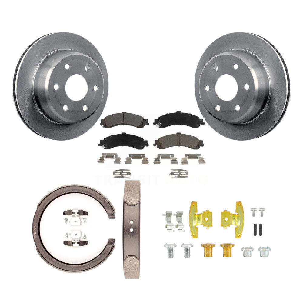 CMX K8C-104379 Disc Brake Kit for 2000-2006 GMC Sierra 1500, Cadillac Escalade, Cadillac Escalade ESV & more - Rear product image