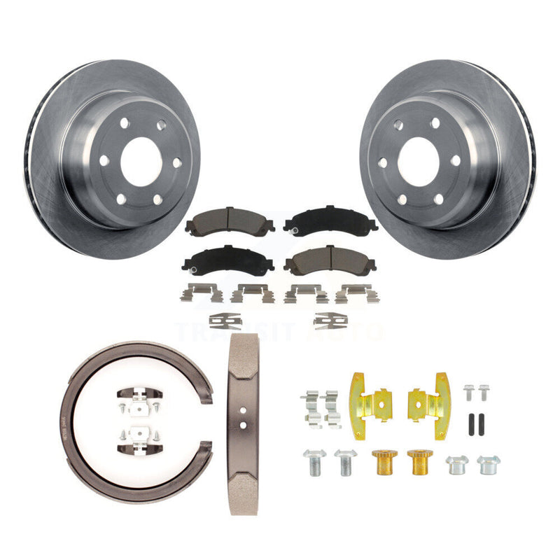 CMX K8C-104379 Disc Brake Kit for 2000-2006 GMC Sierra 1500, Cadillac Escalade, Cadillac Escalade ESV & more - Rear product image