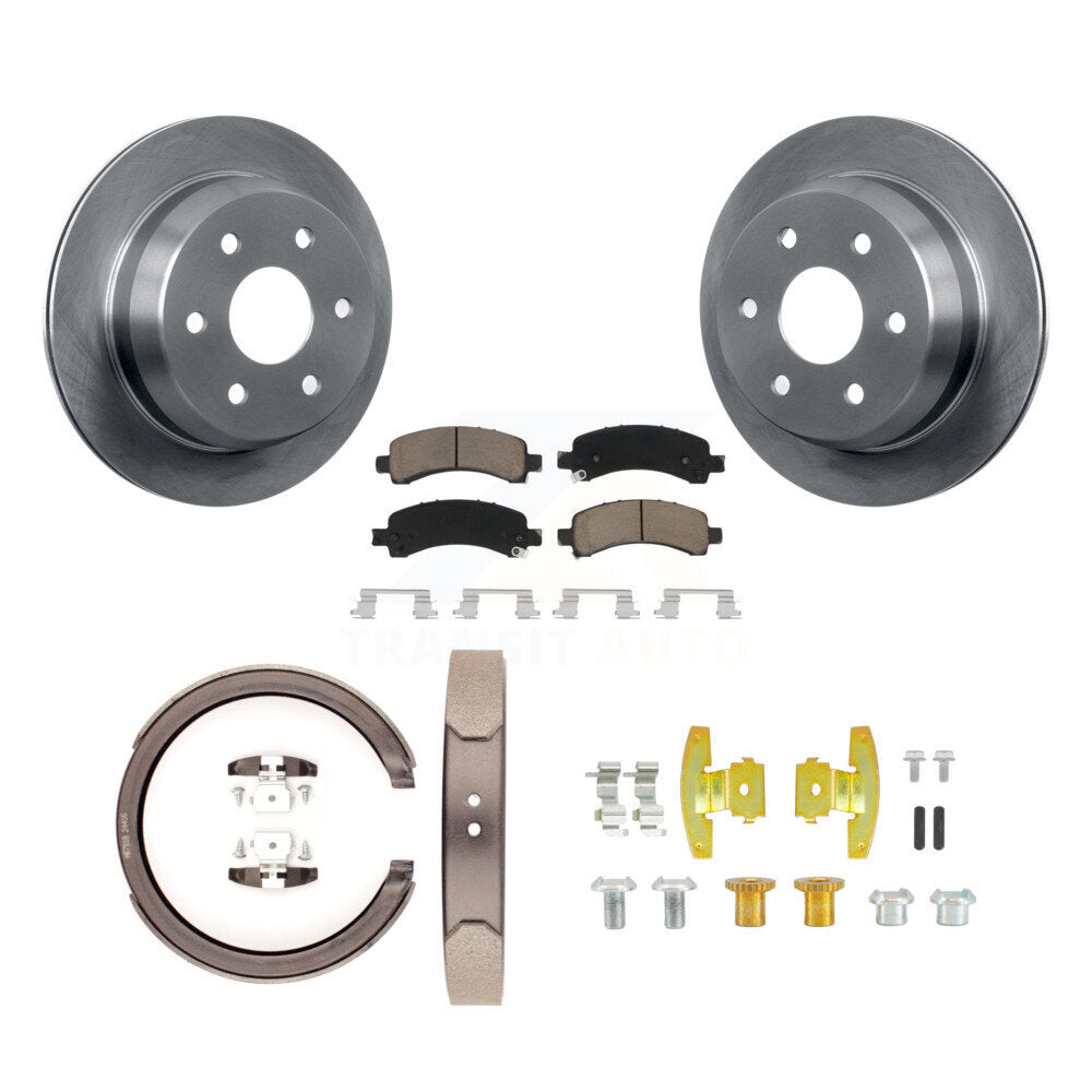 CMX K8C-104381 Disc Brake Kit for 2002 Chevrolet Avalanche 1500, Chevrolet Suburban 1500 - Rear product image