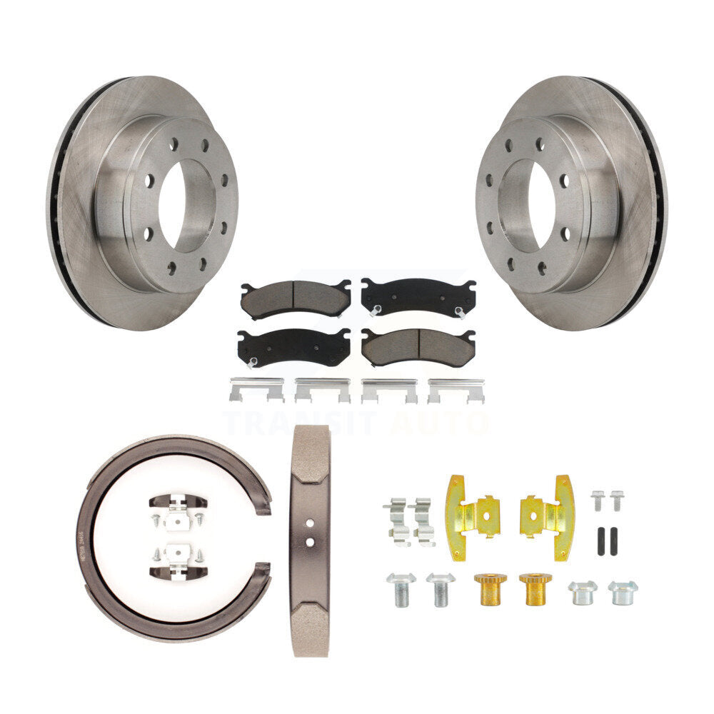 CMX K8C-104382 Disc Brake Kit for 2001-2003 GMC Yukon XL 2500, Chevrolet Silverado 1500 HD, GMC Sierra 1500 HD - Rear product image