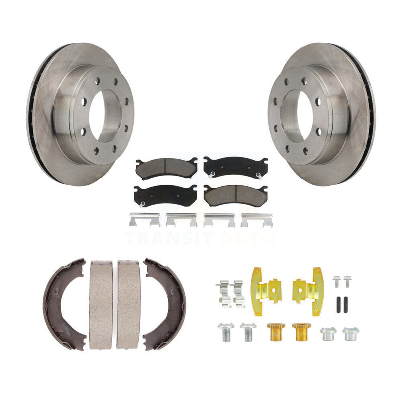 CMX K8C-104383 Disc Brake Kit for 2001-2005 Chevrolet Suburban 2500, GMC Yukon XL 2500, Chevrolet Silverado 1500 HD & more - Rear product image