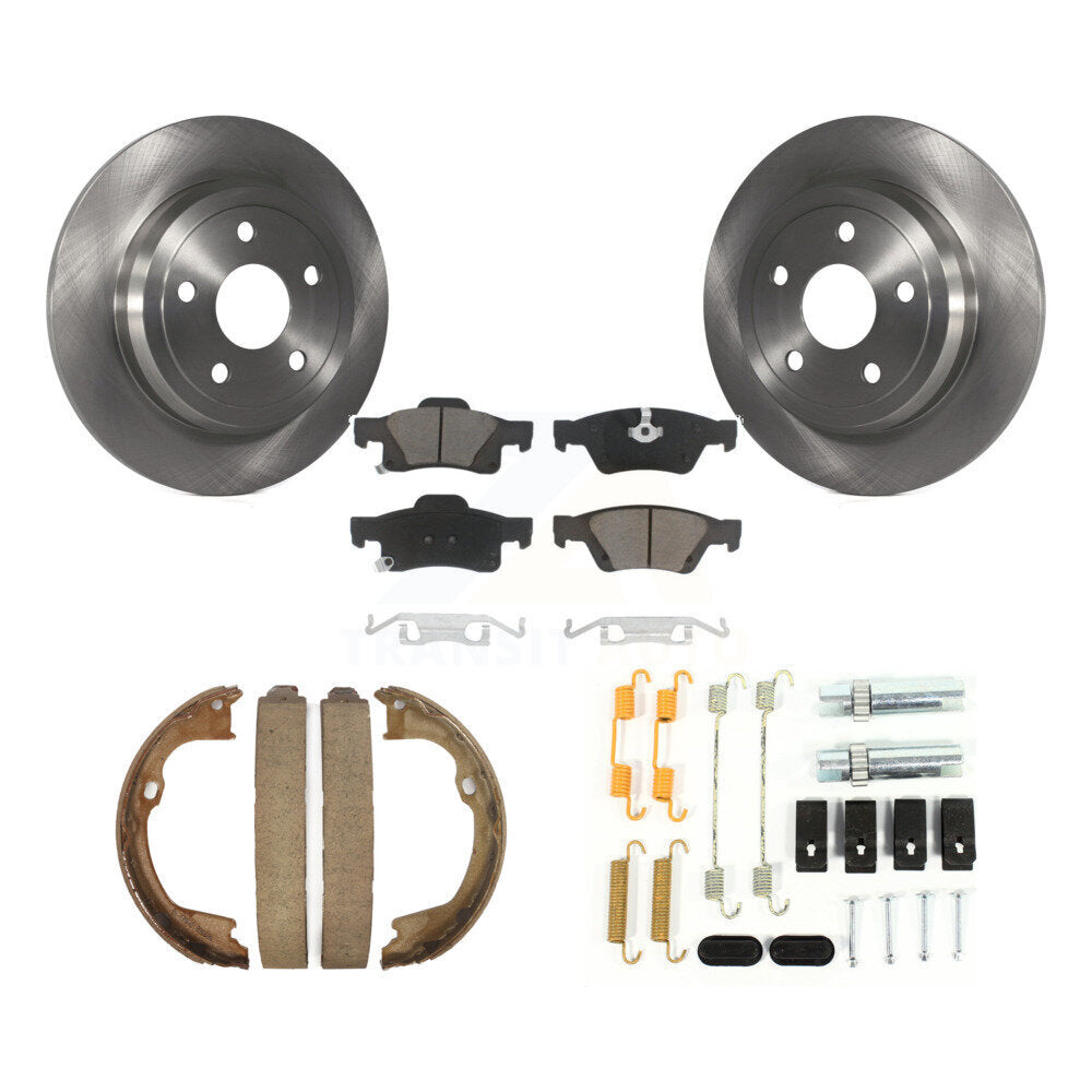 CMX K8C-104386 Disc Brake Kit for 2011-2017 Dodge Durango, Jeep Grand Cherokee - Rear product image