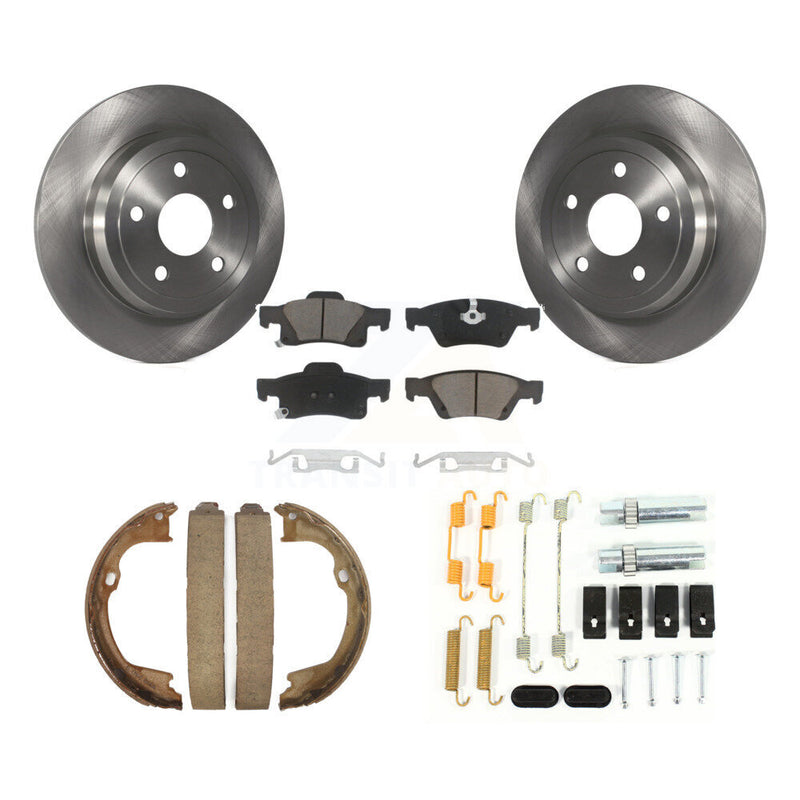 CMX K8C-104386 Disc Brake Kit for 2011-2017 Dodge Durango, Jeep Grand Cherokee - Rear product image