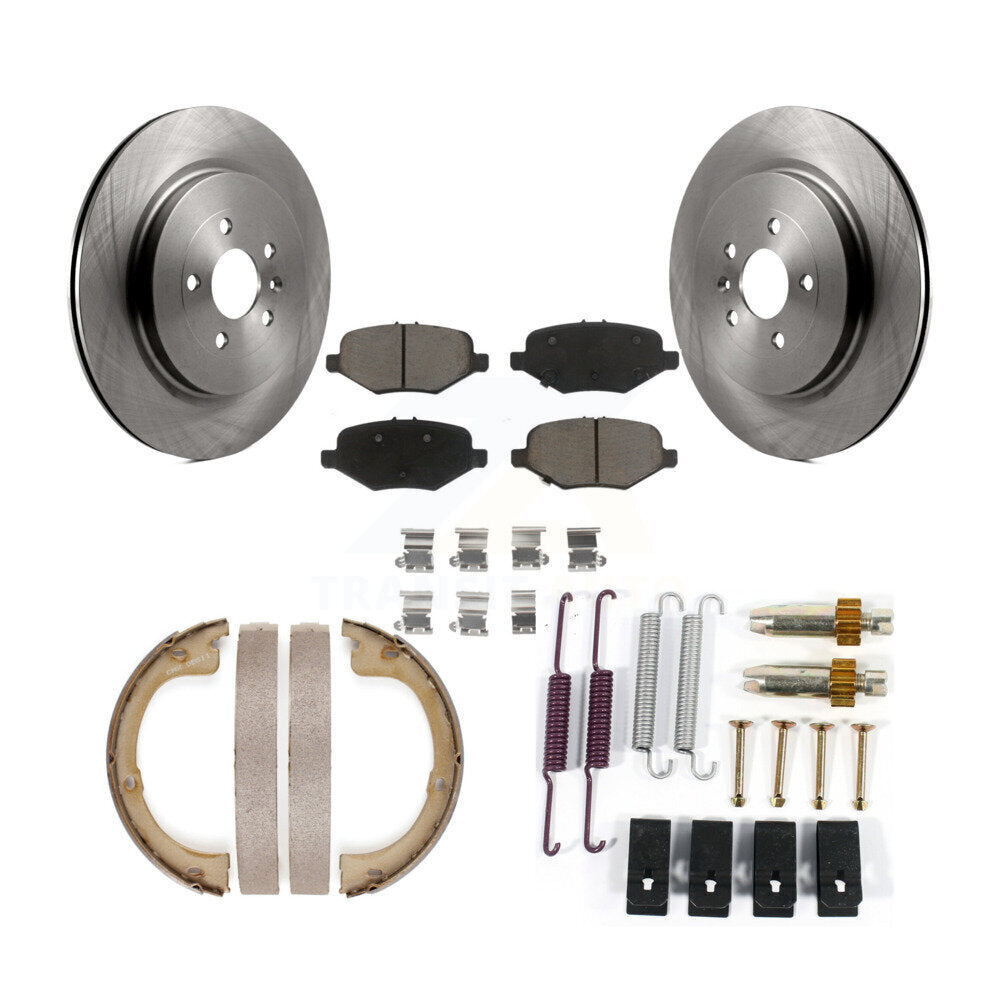 CMX K8C-104396 Disc Brake Kit for 2013 Lincoln MKT - Rear product image