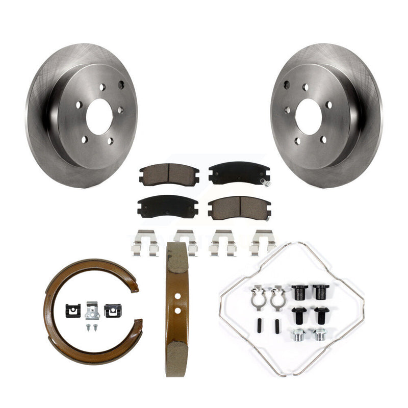 CMX K8C-104402 Disc Brake Kit for 2001-2007 Buick Rendezvous, Chevrolet Venture, Oldsmobile Silhouette & more - Rear product image