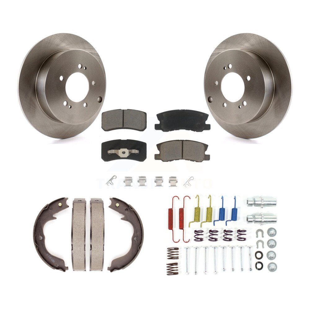 CMX K8C-104410 Disc Brake Kit for 2008-2014 Mitsubishi Lancer, Mitsubishi Outlander - Rear product image