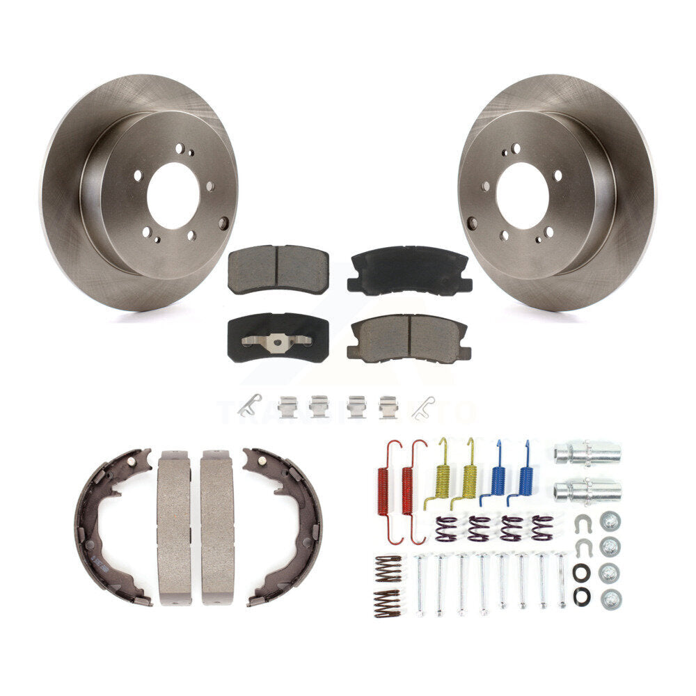 CMX K8C-104415 Disc Brake Kit for 2007-2011 Mitsubishi Outlander - Rear product image