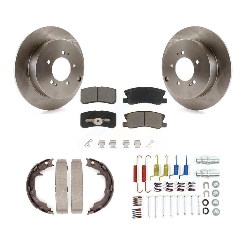 CMX K8C-104415 Disc Brake Kit for 2007-2011 Mitsubishi Outlander - Rear product image