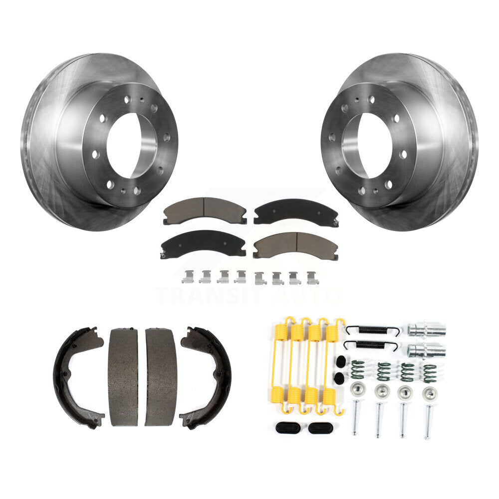 CMX K8C-104420 Disc Brake Kit for 2011-2019 GMC Sierra 2500 HD, Chevrolet Suburban 3500 HD, Chevrolet Silverado 2500 HD - Rear product image
