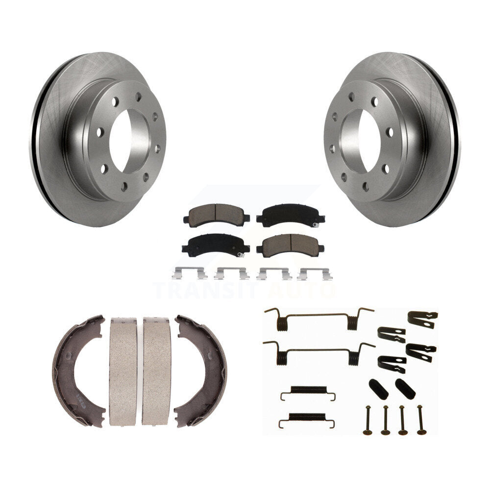 CMX K8C-104443 Disc Brake Kit for 2006-2008 Chevrolet Express 2500, Chevrolet Express 3500, GMC Savana 3500 - Rear product image