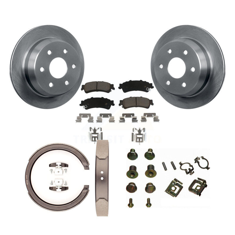 CMX K8C-104446 Disc Brake Kit for 2005-2007 Chevrolet Silverado 1500 Classic, GMC Sierra 1500 Classic, Chevrolet Silverado 1500 & more - Rear product image