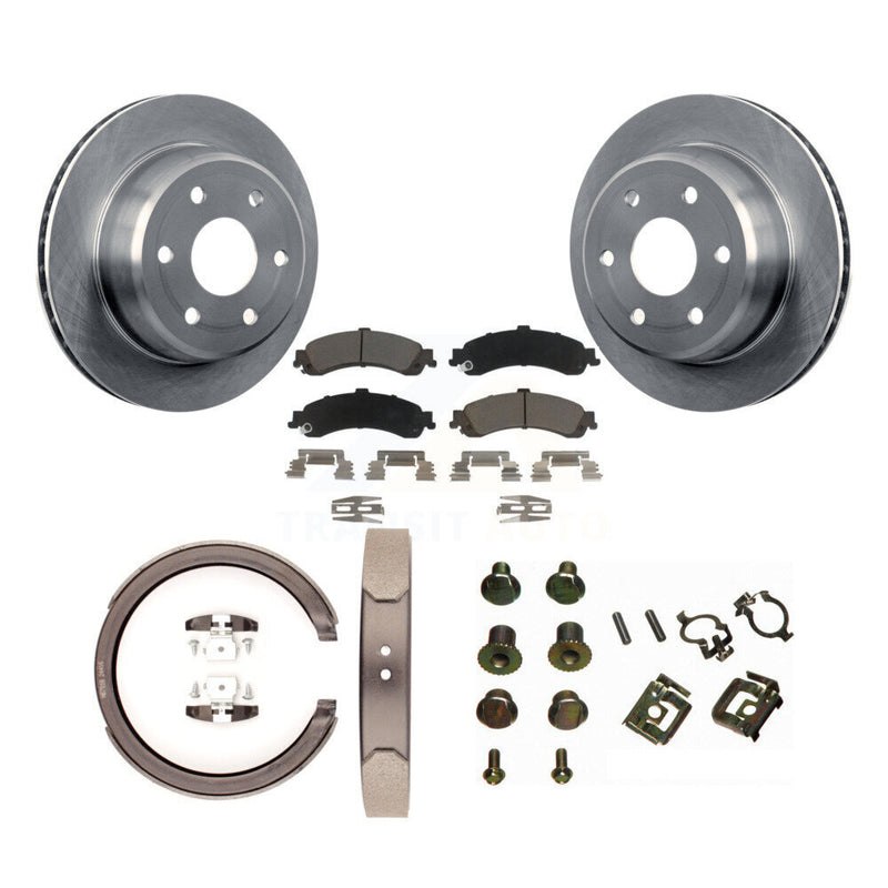CMX K8C-104450 Disc Brake Kit for 2004-2006 Chevrolet Silverado 1500, GMC Sierra 1500 - Rear product image