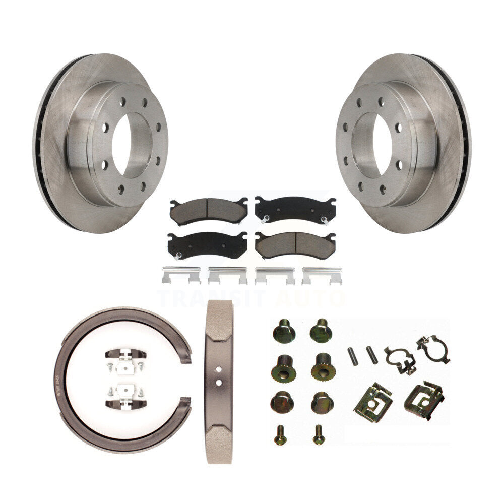 CMX K8C-104451 Disc Brake Kit for 2003-2006 Chevrolet Silverado 1500 HD, GMC Sierra 1500 HD, GMC Sierra 2500 - Rear product image