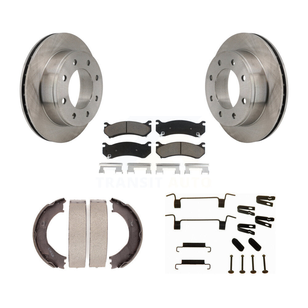 CMX K8C-104452 Disc Brake Kit for 1999-2009 Chevrolet Silverado 1500 HD Classic, Chevrolet Suburban 2500, GMC Sierra 1500 HD Classic & more - Rear product image