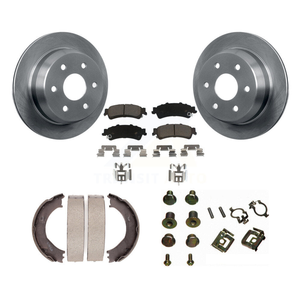 CMX K8C-104454 Disc Brake Kit for 2006 Chevrolet Silverado 1500, GMC Sierra 1500 - Rear product image
