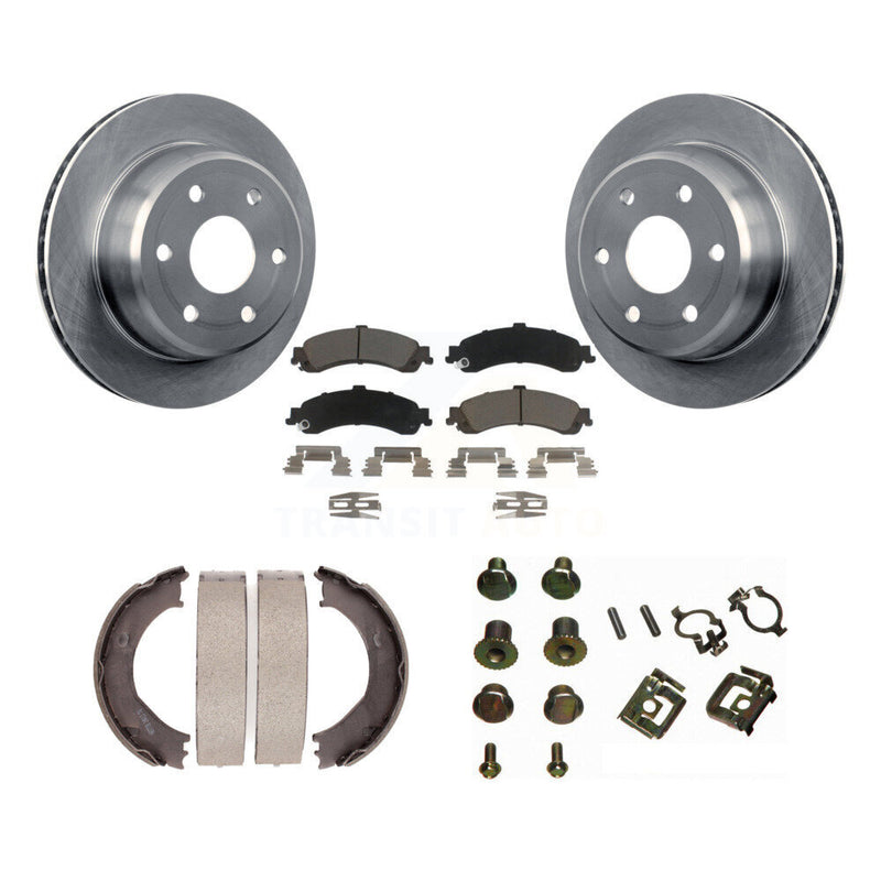 CMX K8C-104455 Disc Brake Kit for 2006 Chevrolet Silverado 1500, GMC Sierra 1500 - Rear product image