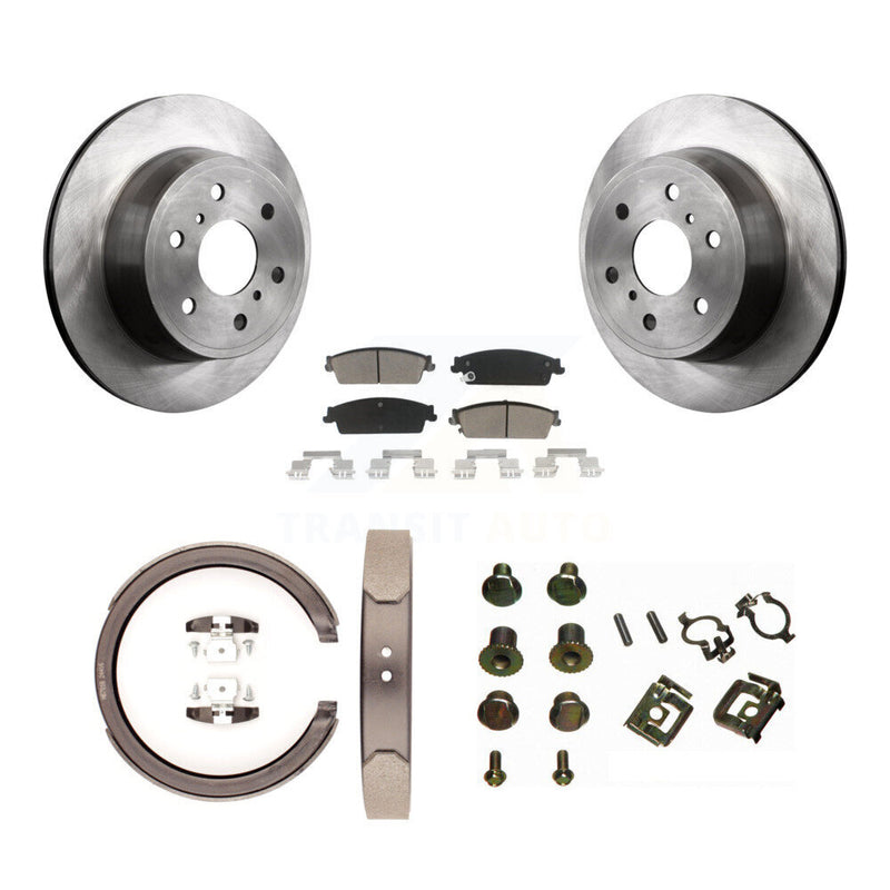 CMX K8C-104456 Disc Brake Kit for 2007-2009 Chevrolet Silverado 1500, GMC Sierra 1500 - Rear product image