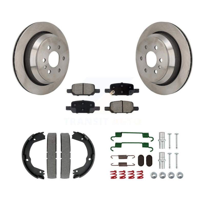 CMX K8C-104477 Disc Brake Kit for 2021-2022 Chevrolet Colorado, GMC Canyon - Rear product image