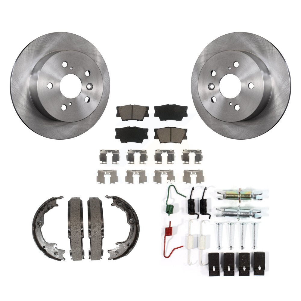 CMX K8C-104493 Disc Brake Kit for 2012-2018 Lexus ES350, Lexus ES300h, Toyota Avalon & more - Rear product image