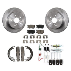CMX K8C-104493 Disc Brake Kit for 2012-2018 Lexus ES350, Lexus ES300h, Toyota Avalon & more - Rear product image