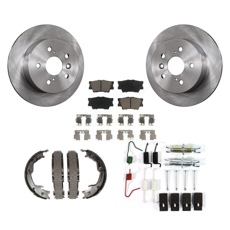 CMX K8C-104493 Disc Brake Kit for 2012-2018 Lexus ES350, Lexus ES300h, Toyota Avalon & more - Rear product image