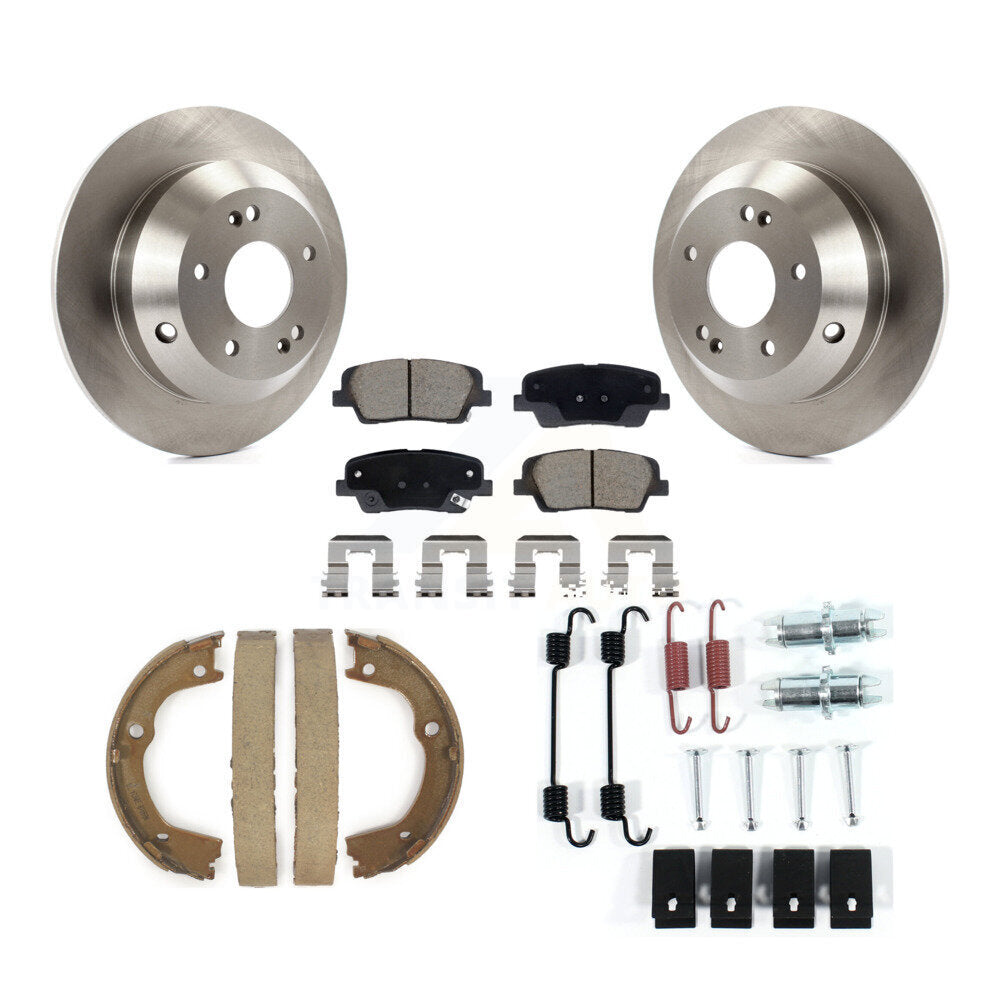 CMX K8C-104518 Disc Brake Kit for 2010-2013 Kia Sorento, Hyundai Santa Fe - Rear product image
