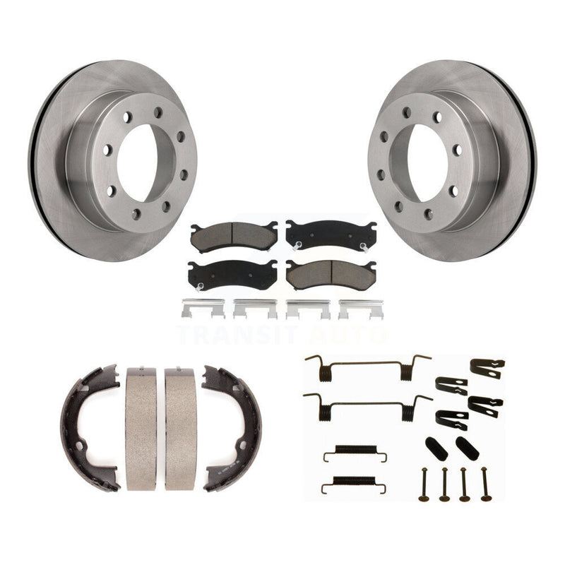 CMX K8C-104521 Disc Brake Kit for 2010-2013 Chevrolet Silverado 2500 HD, Chevrolet Suburban 2500, GMC Sierra 2500 HD & more - Rear product image