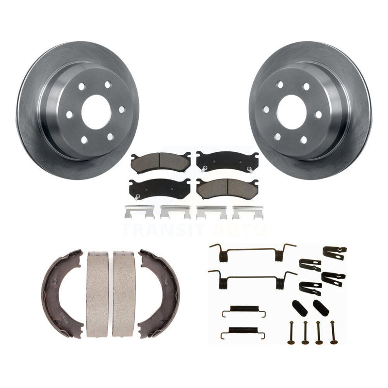 CMX K8C-104535 Disc Brake Kit for 2003 Chevrolet Silverado 2500, Chevrolet Silverado 2500 HD, GMC Sierra 2500 - Rear product image