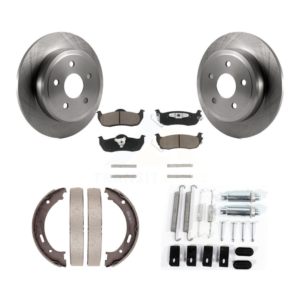 CMX K8C-104541 Disc Brake Kit for 2005-2010 Jeep Grand Cherokee, Jeep Commander - Rear product image
