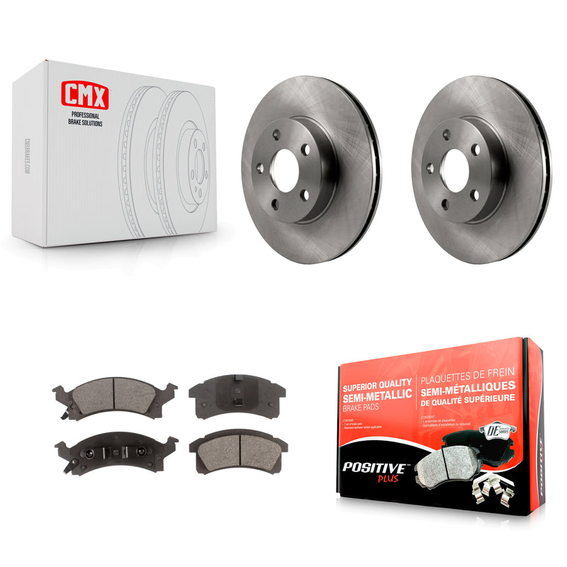 Transit Auto K8F-100005 Disc Brake Kit for 1990-2005 Pontiac Sunfire, Chevrolet Beretta, Chevrolet Cavalier & more - Front product image