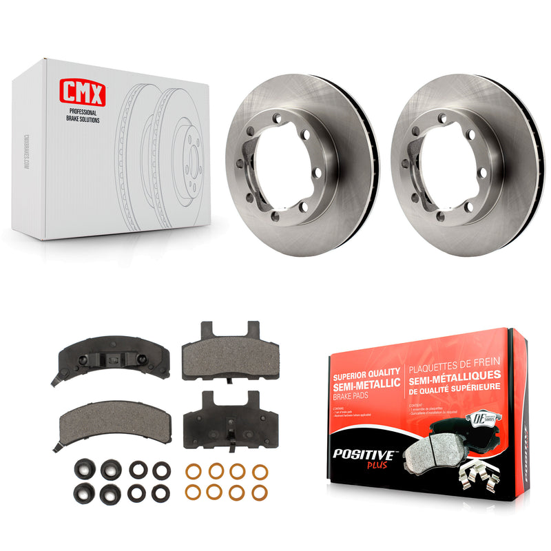 Transit Auto K8F-100008 Disc Brake Kit for 1994-2000 GMC K2500, Chevrolet K1500 Suburban - Front product image
