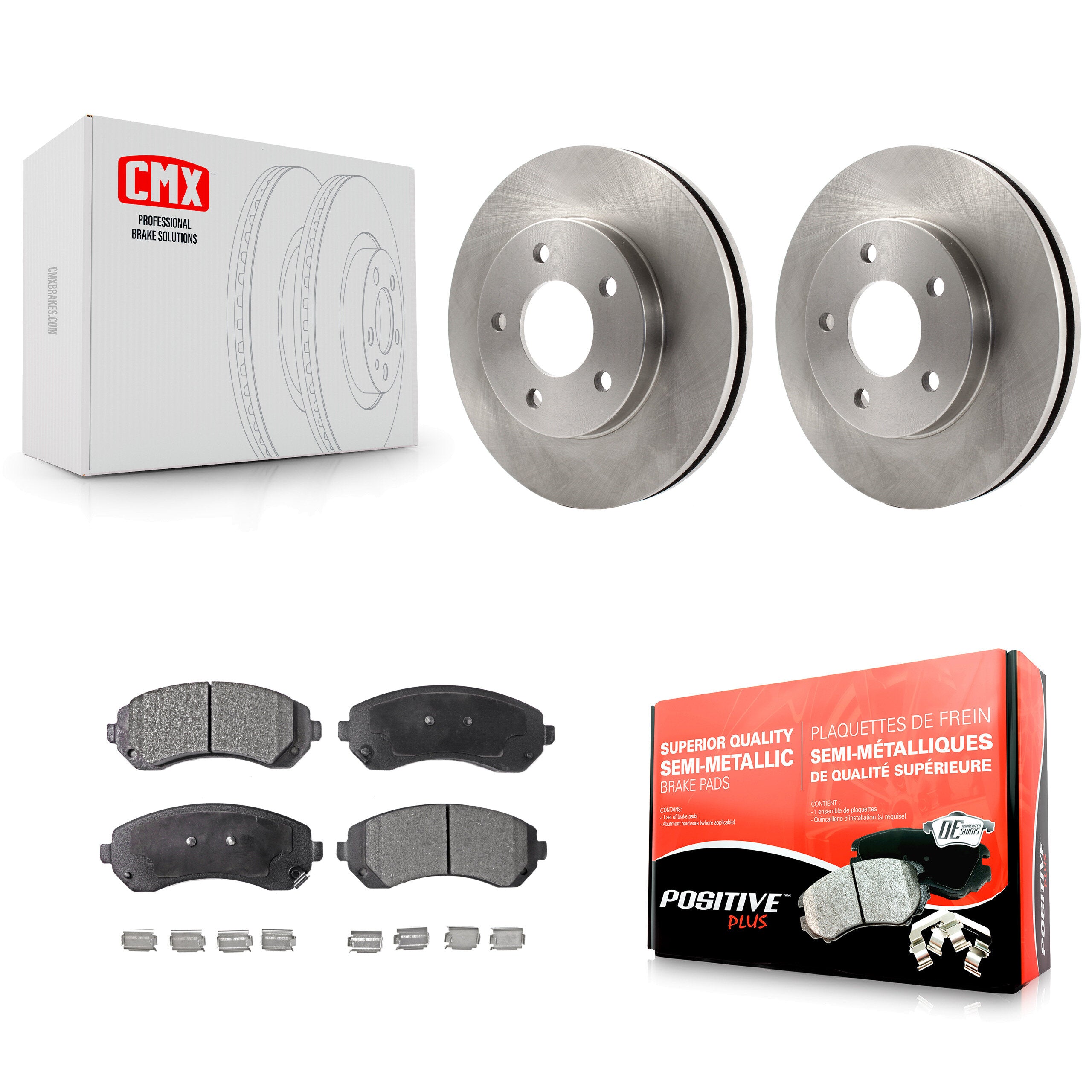 Transit Auto K8F-100023 Disc Brake Kit for 2001-2007 Buick Rendezvous, Pontiac Aztek - Front product image