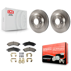 Transit Auto K8F-100025 Disc Brake Kit for 2002-2005 Chevrolet Trailblazer, GMC Envoy, Buick Rainier & more - Front product image