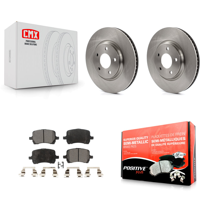 Transit Auto K8F-100036 Disc Brake Kit for 2004-2012 Chevrolet Malibu, Pontiac G5, Chevrolet Cobalt & more - Front product image