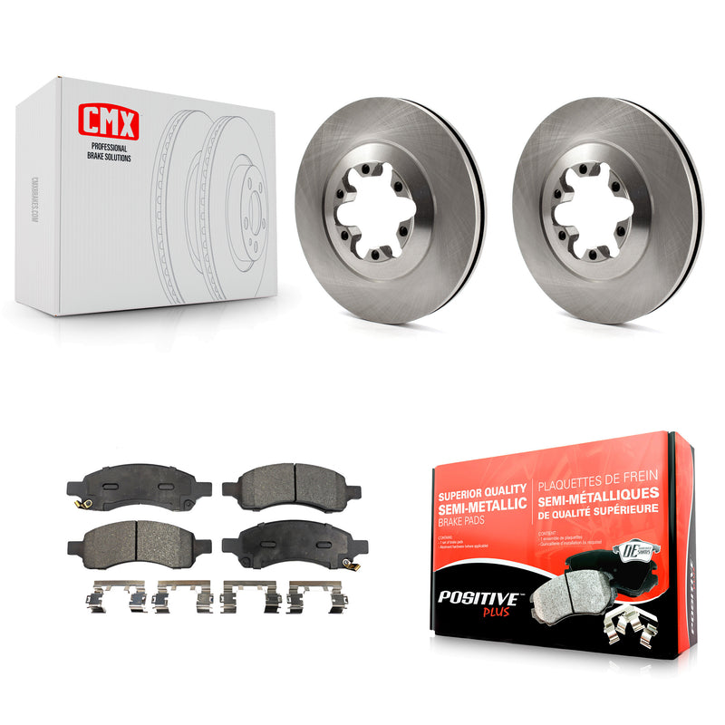 Transit Auto K8F-100073 Disc Brake Kit for 2009-2012 Chevrolet Colorado, GMC Canyon - Front product image