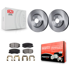 Transit Auto K8F-100076 Disc Brake Kit for 2010-2020 GMC Terrain, Chevrolet Malibu Limited, Chevrolet Impala & more - Front product image