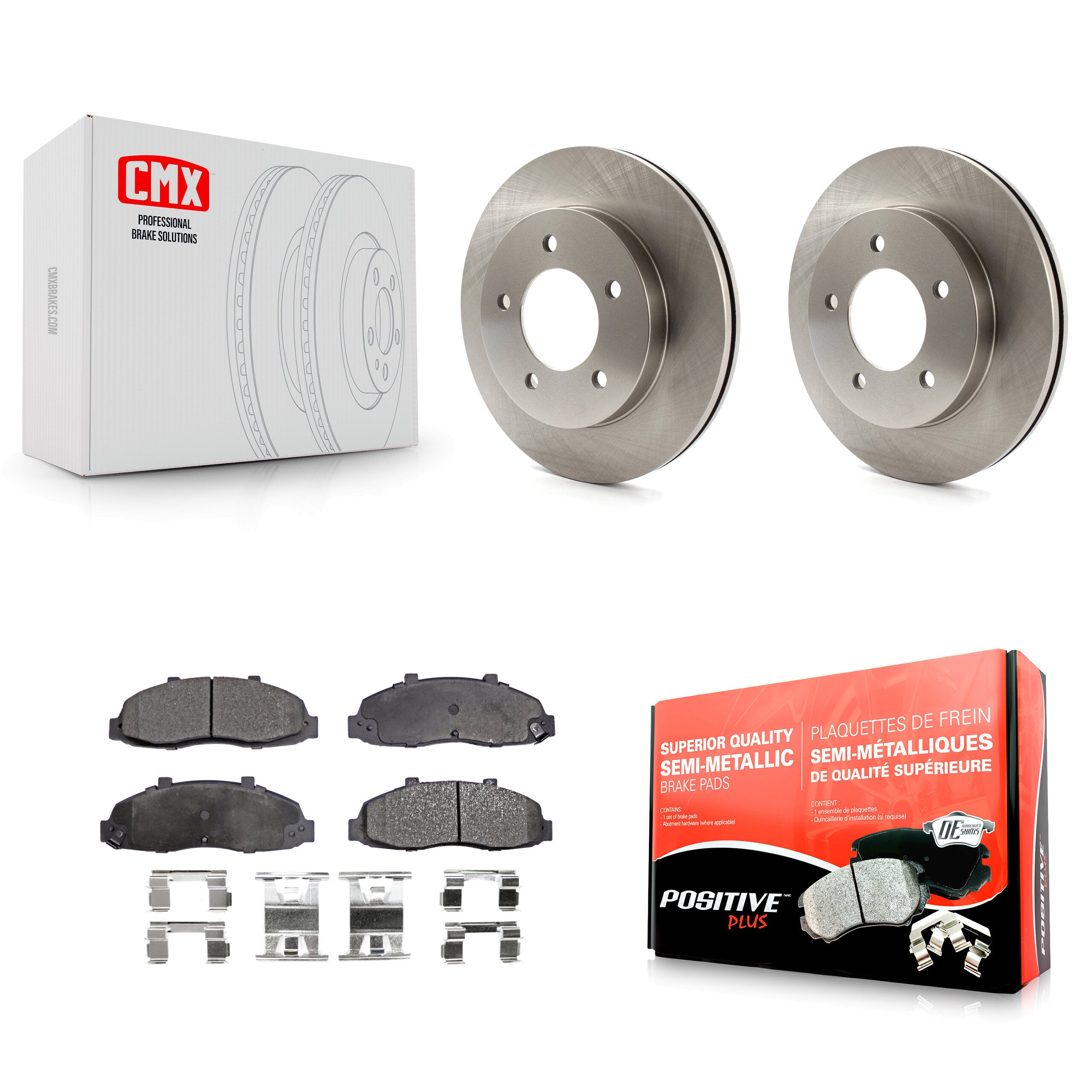 Transit Auto K8F-100106 Disc Brake Kit for 1997-2004 Ford F-150 Heritage, Ford F-150 - Front product image
