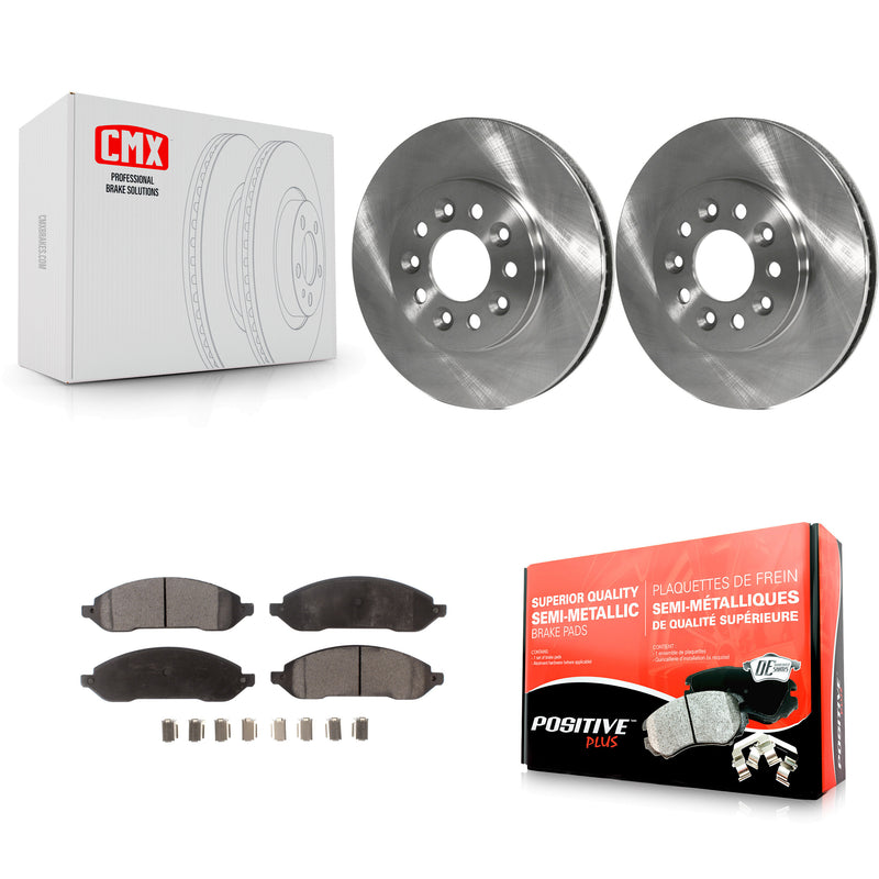 Transit Auto K8F-100132 Disc Brake Kit for 2004-2007 Ford Freestar, Mercury Monterey - Front product image