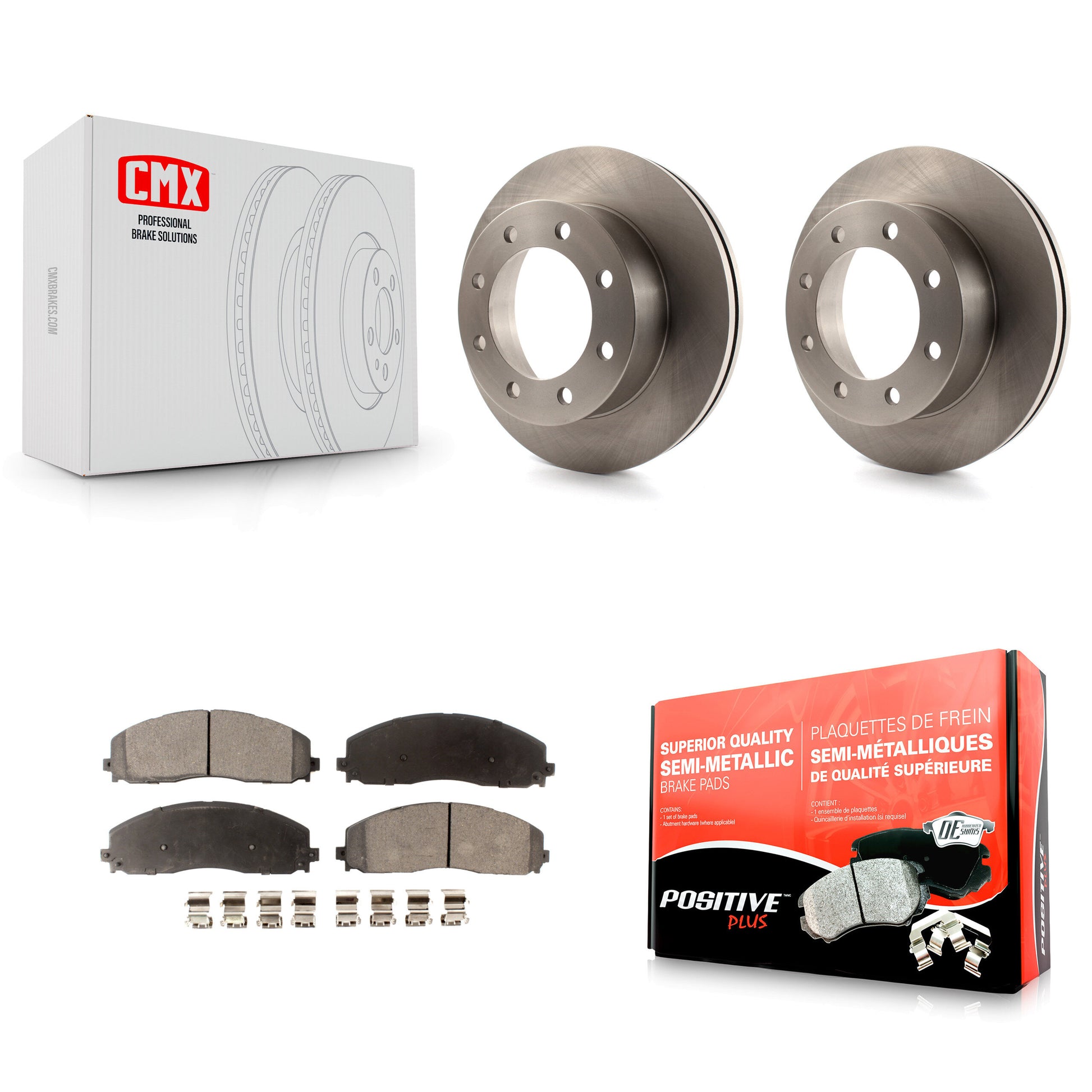 Transit Auto K8F-100147 Disc Brake Kit for 2013 Ford F-350 Super Duty - Front product image