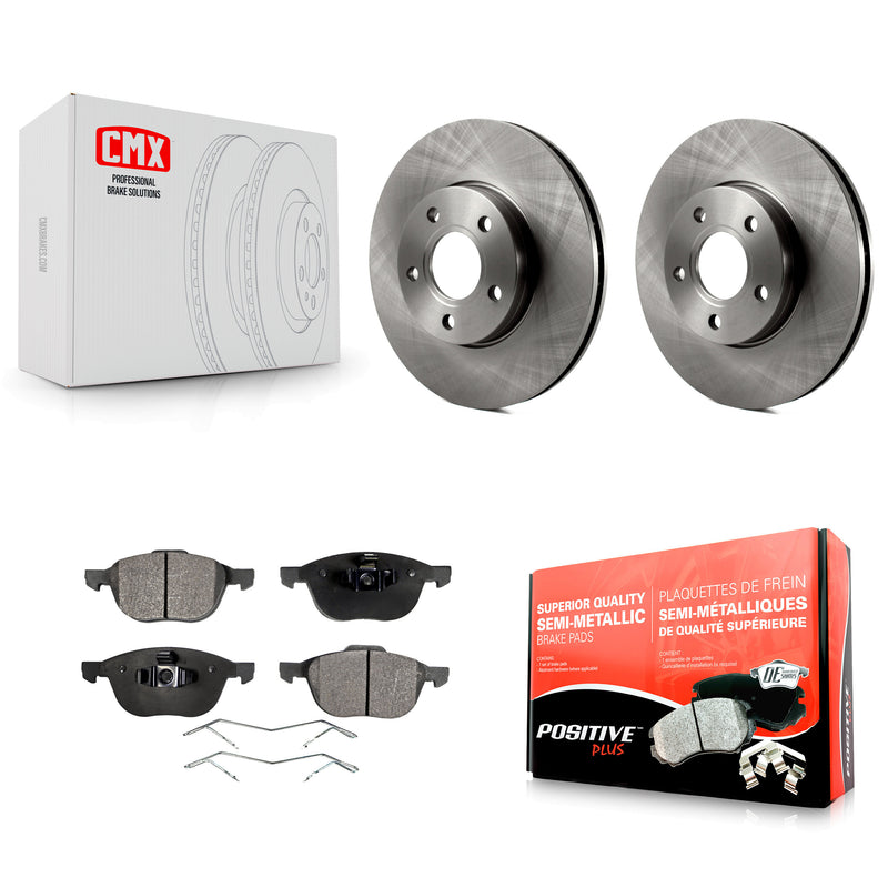 Transit Auto K8F-100169 Disc Brake Kit for 2012-2018 Ford C-Max, Ford Focus - Front product image