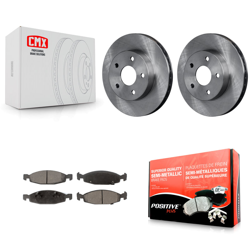 Transit Auto K8F-100193 Disc Brake Kit for 1999-2002 Jeep Grand Cherokee - Front product image