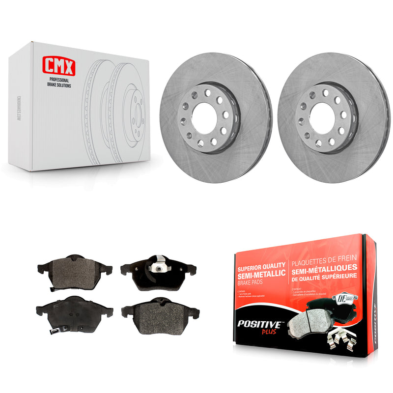 Transit Auto K8F-100279 Disc Brake Kit for 1998-1999 Volkswagen Passat, Audi A4 - Front product image