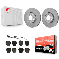 Transit Auto K8F-100282 Disc Brake Kit for 1999-2004 Volkswagen Passat, Audi A4 Quattro - Front product image